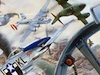 Trapping the Wolves, P-51 Mustangs taking out Me262s, 1990