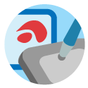 digital illustrator icon